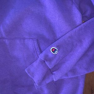 PURPLE CHAMPION small hoodie